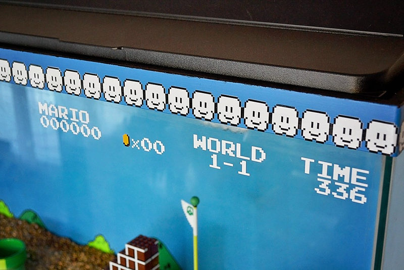 Illustration for article titled This Lego Super Mario Bros aquarium is the coolest aquarium of all time